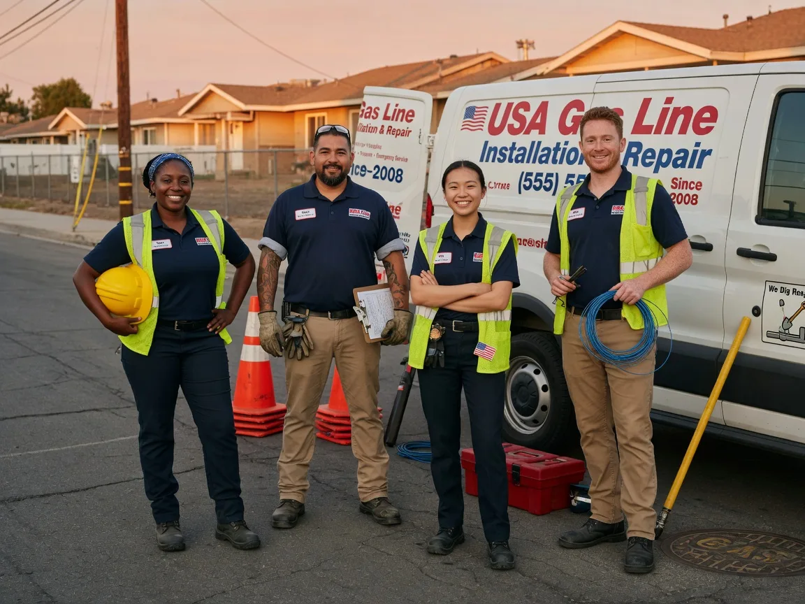 Gas Line Installation company in Coloma, MI